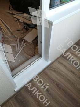 Отделка балкона Сапожок под ключ с утеплением