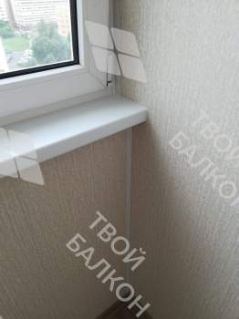 Отделка балкона Сапожок под ключ с утеплением